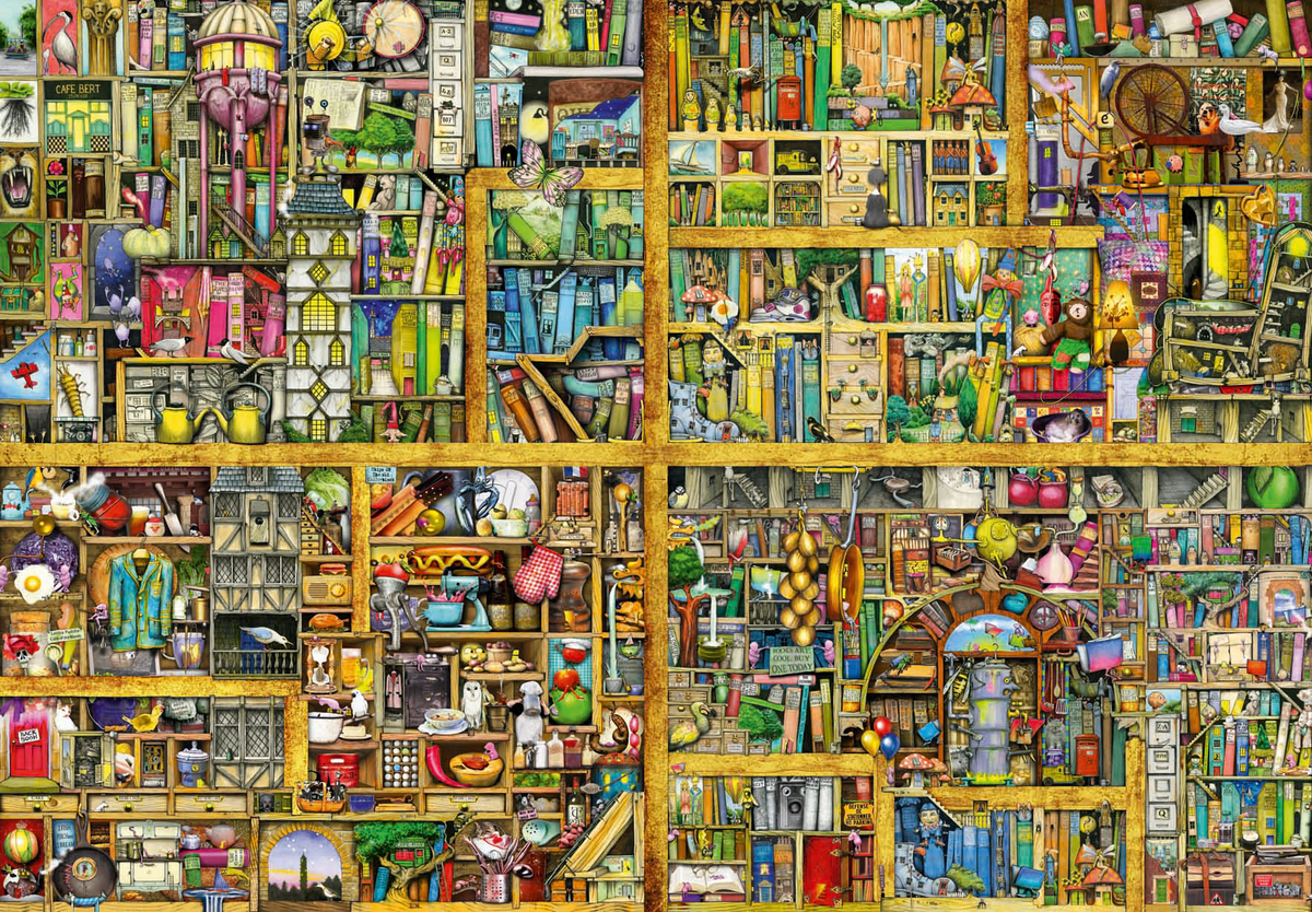 Colin Thompson: Magic library