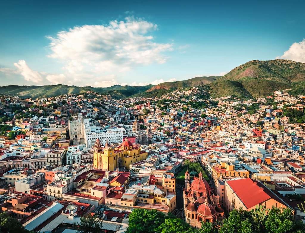 Colonial city of Guanajuato, Mexico