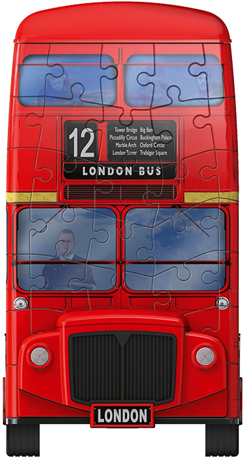 Ravensburger - 3D Puzzle - London Bus - 216 pieces - Ravensburger-12534 ...