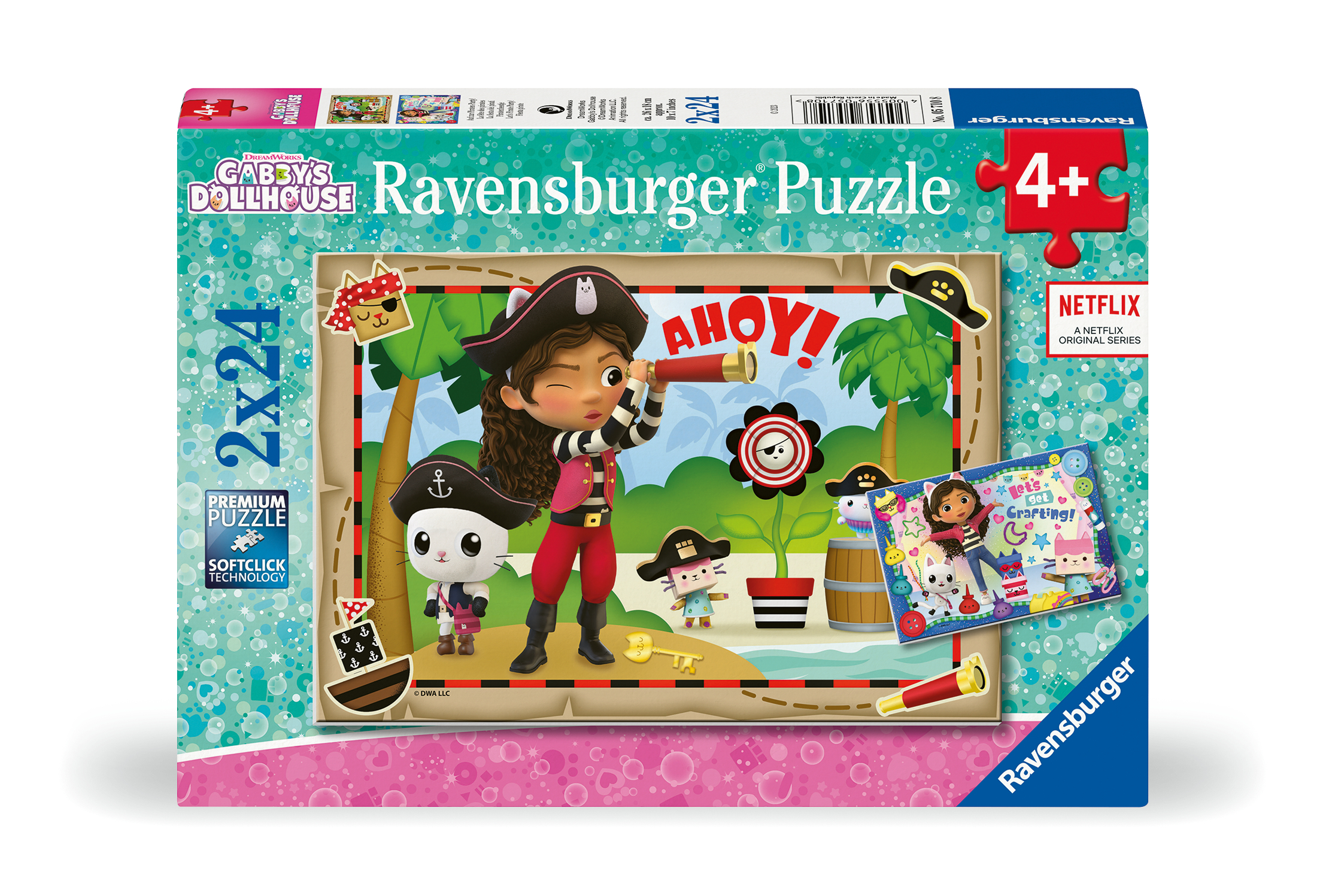 2 Puzzles - Gabby's Dollhouse