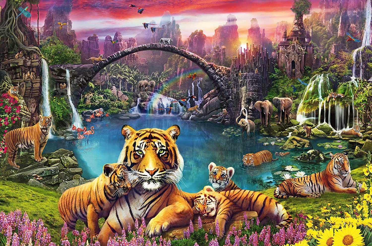 Tigers by the Lagoon