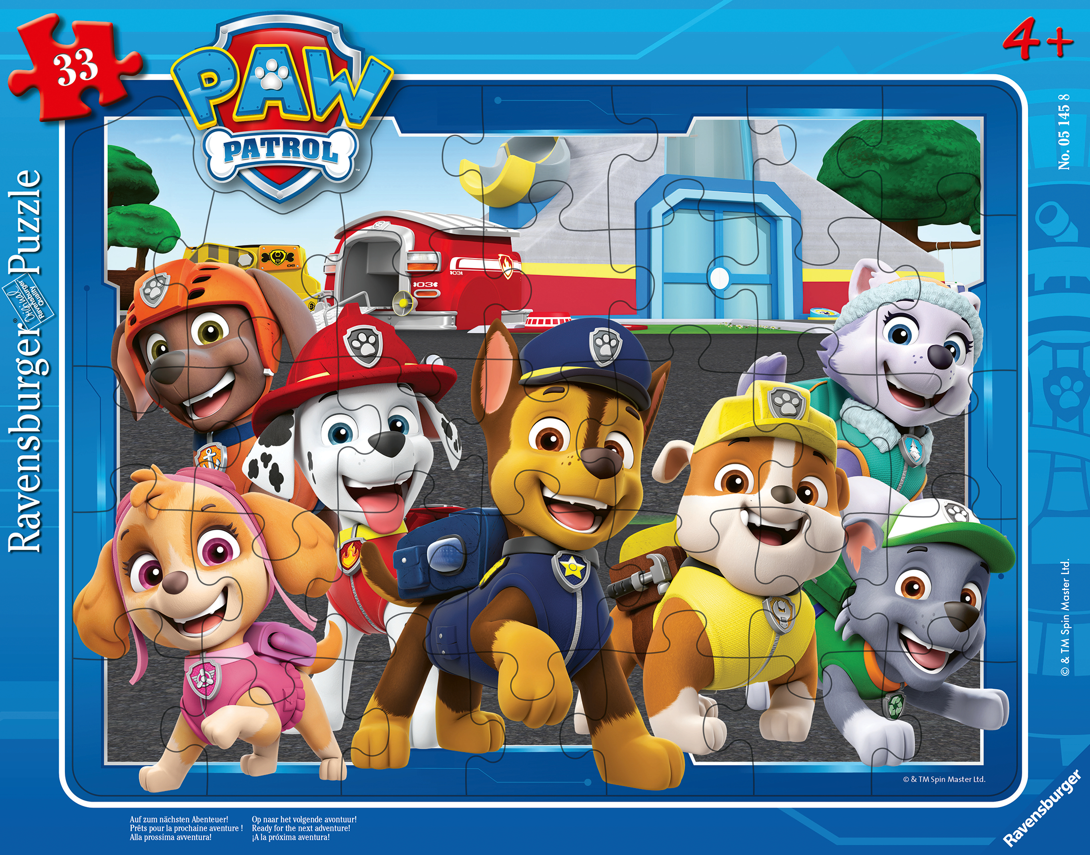 Ravensburger - Frame Puzzle - Paw Patrol - 33 pieces - Ravensburger ...