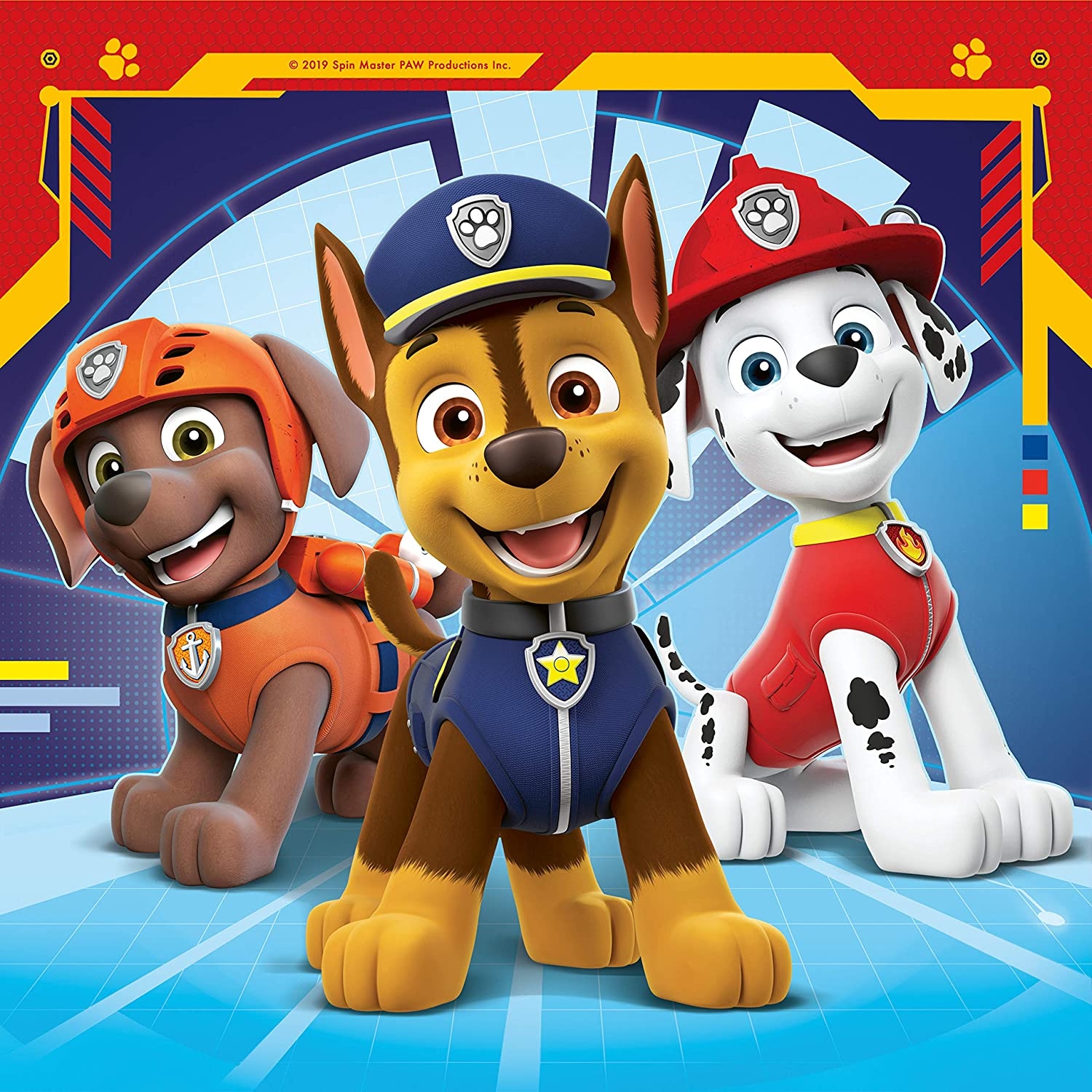 Ravensburger - 3 Puzzles - Paw Patrol - 49 pieces - Ravensburger-05048 ...