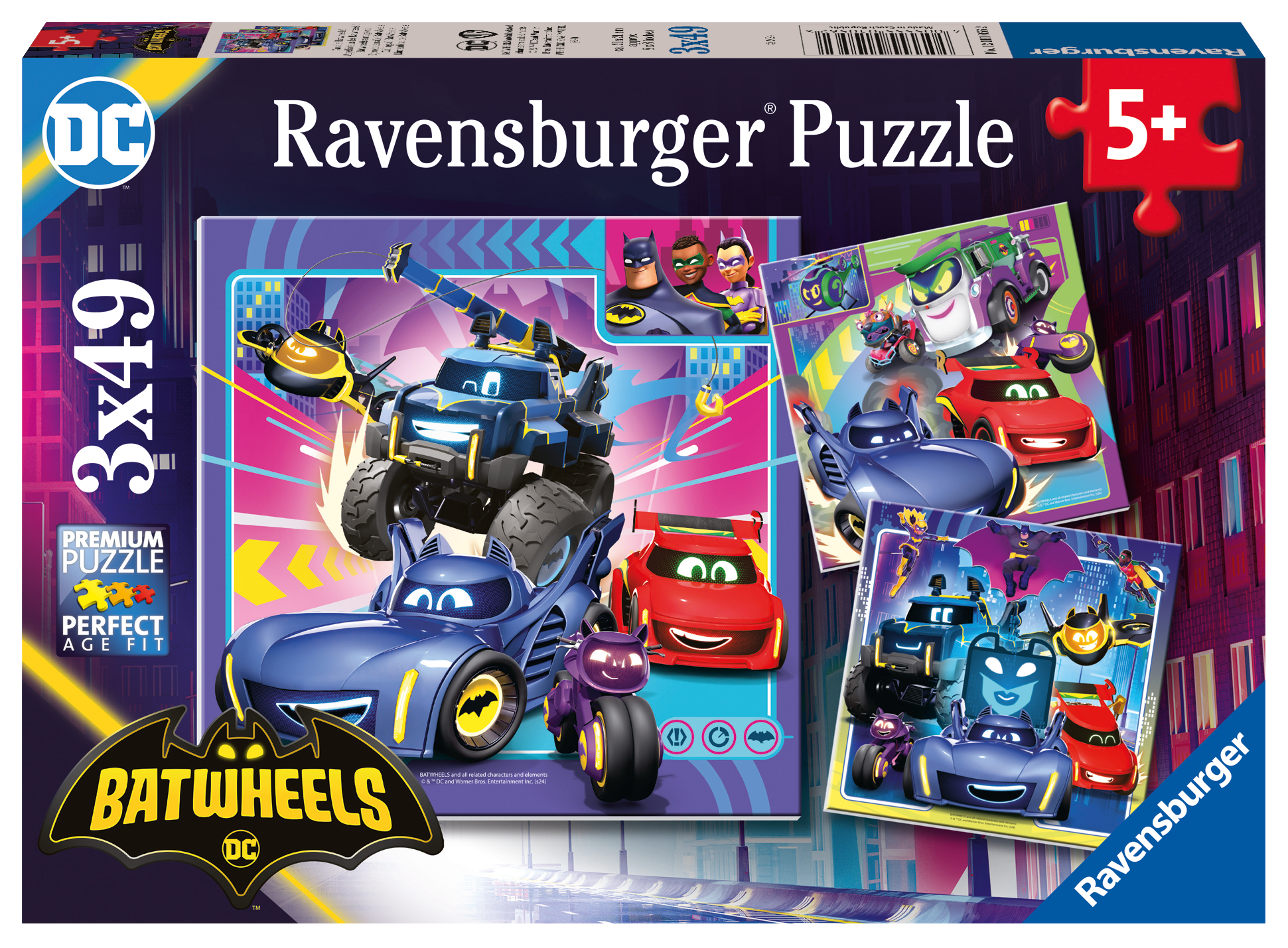 3 Puzzles - Calling all Batwheels