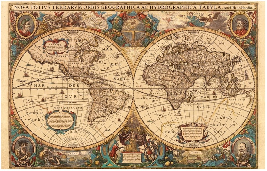 Jigsaw Puzzle - 5000 Pieces - Ancient World Map