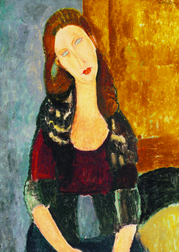 Modigliani Amedeo : Portrait of Jeanne Hébuterne