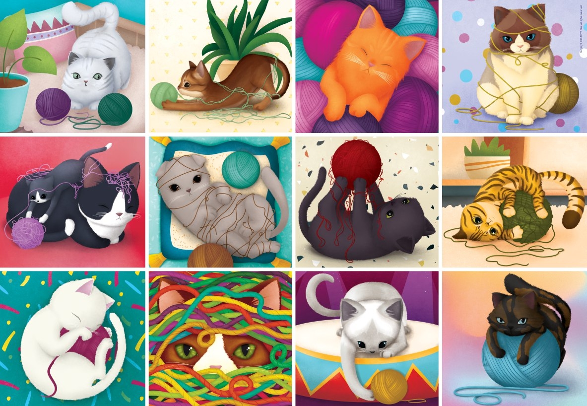 Demeter Brigi - Cats with Threads