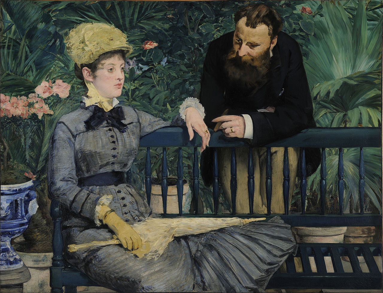 Manet Édouard: In the Conservatory, 1879