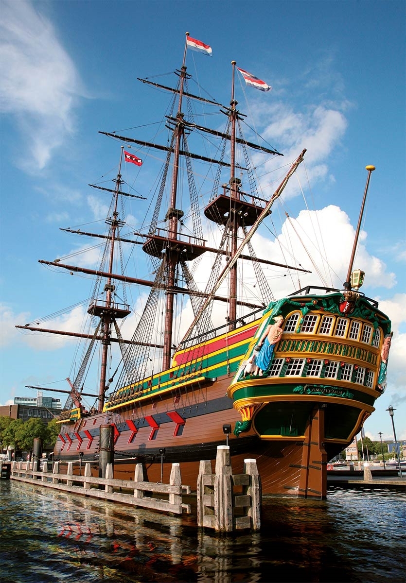 Jigsaw Puzzle - 1000 Pieces : Famous Places : Amsterdam, Netherlands