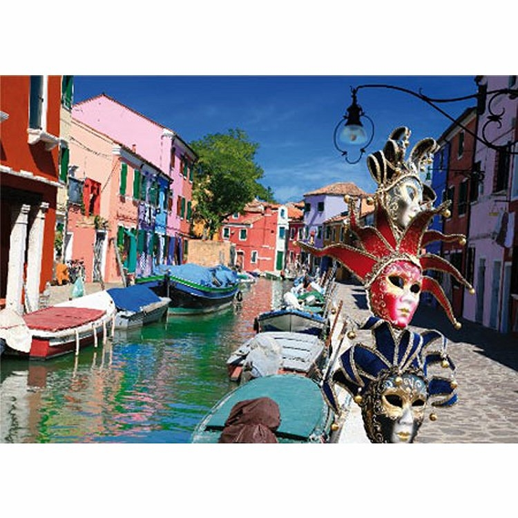 Jigsaw Puzzle - 1000 Pieces - Landscapes : Burano, Italy