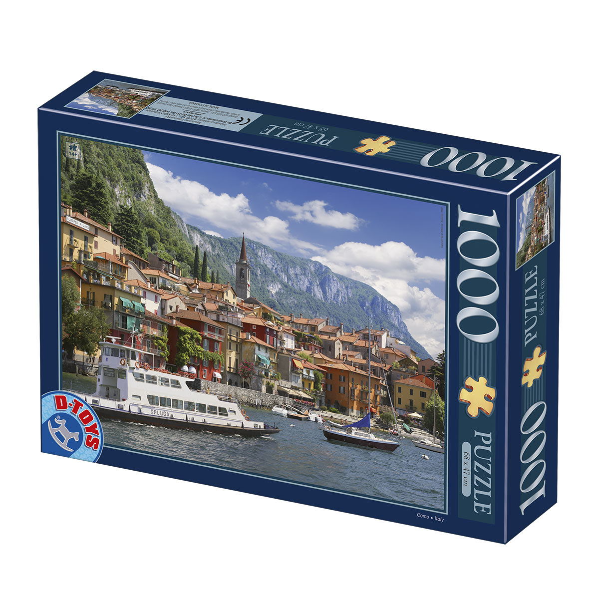 Jigsaw Puzzle - 1000 Pieces - Landscapes : Lake Como, Italy