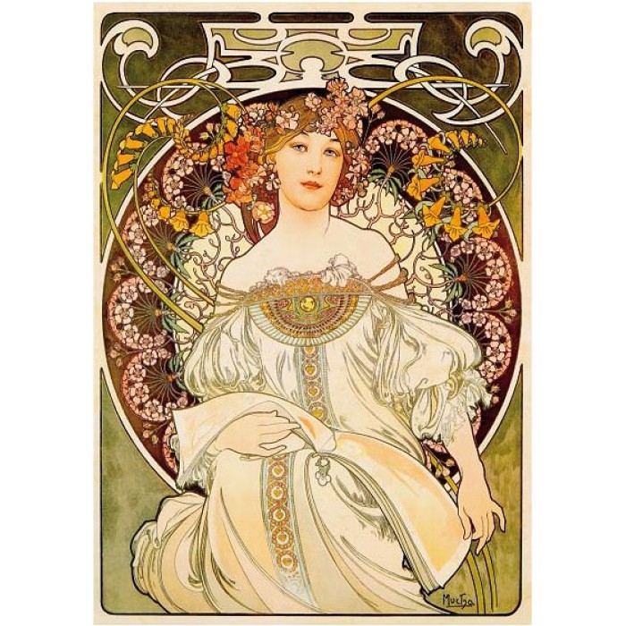 Jigsaw Puzzle - 1000 Pieces - Alphonse Mucha : Daydream