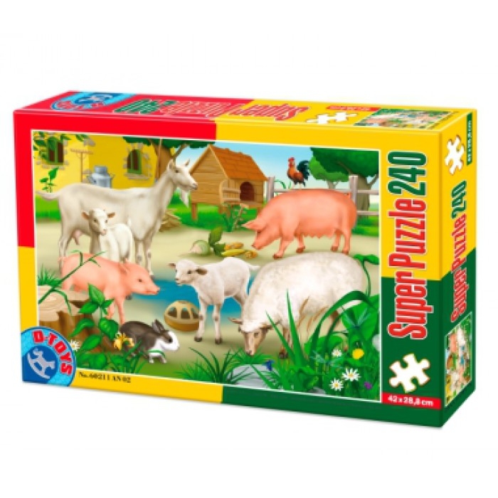 Farm Animals: pigs, sheep and rabbits