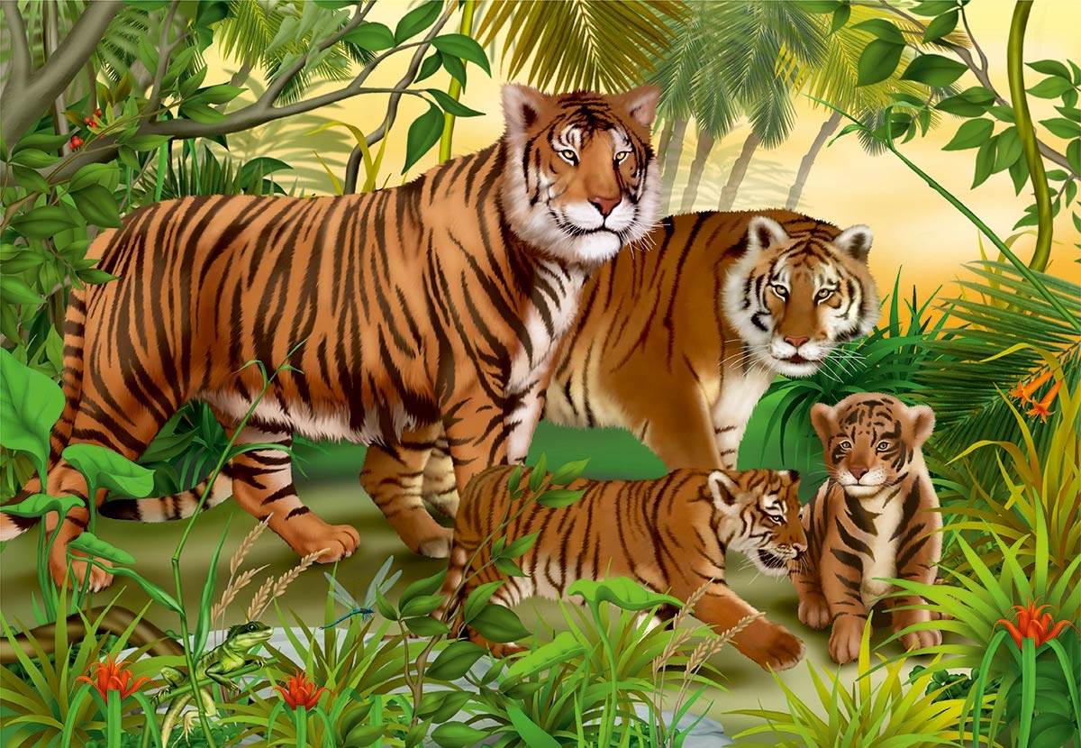 Wild Animals - Tigers