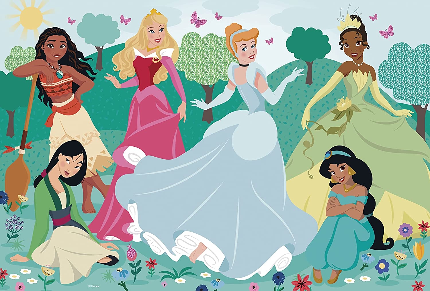 XXL Pieces - Disney Princess - Clementoni - 104 pieces | jigsawp…