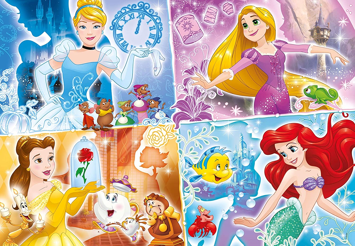 Disney Princess - Clementoni - 180 pieces | jigsawpuzzle.co.uk