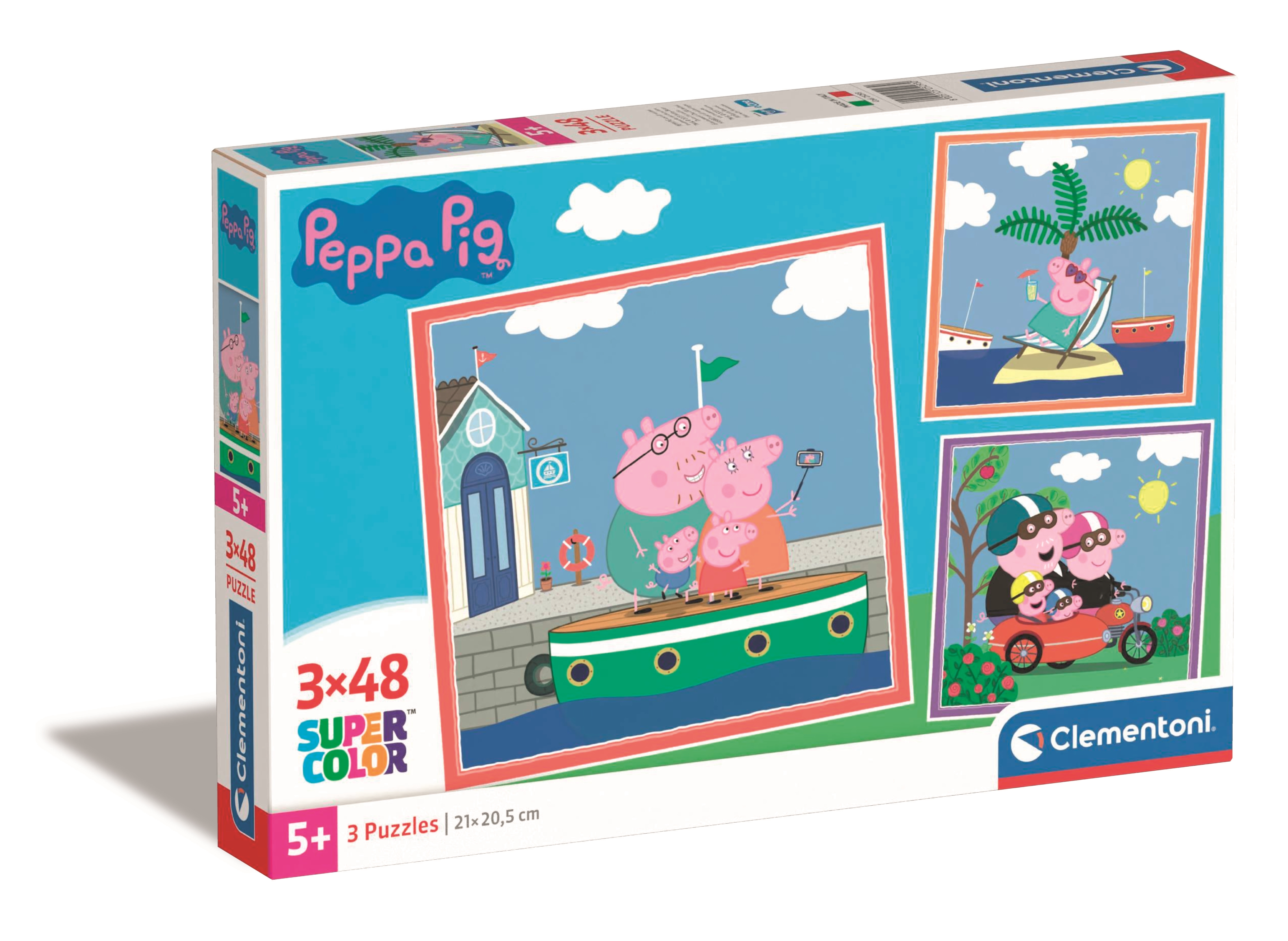 3 Puzzles - Peppa Pig