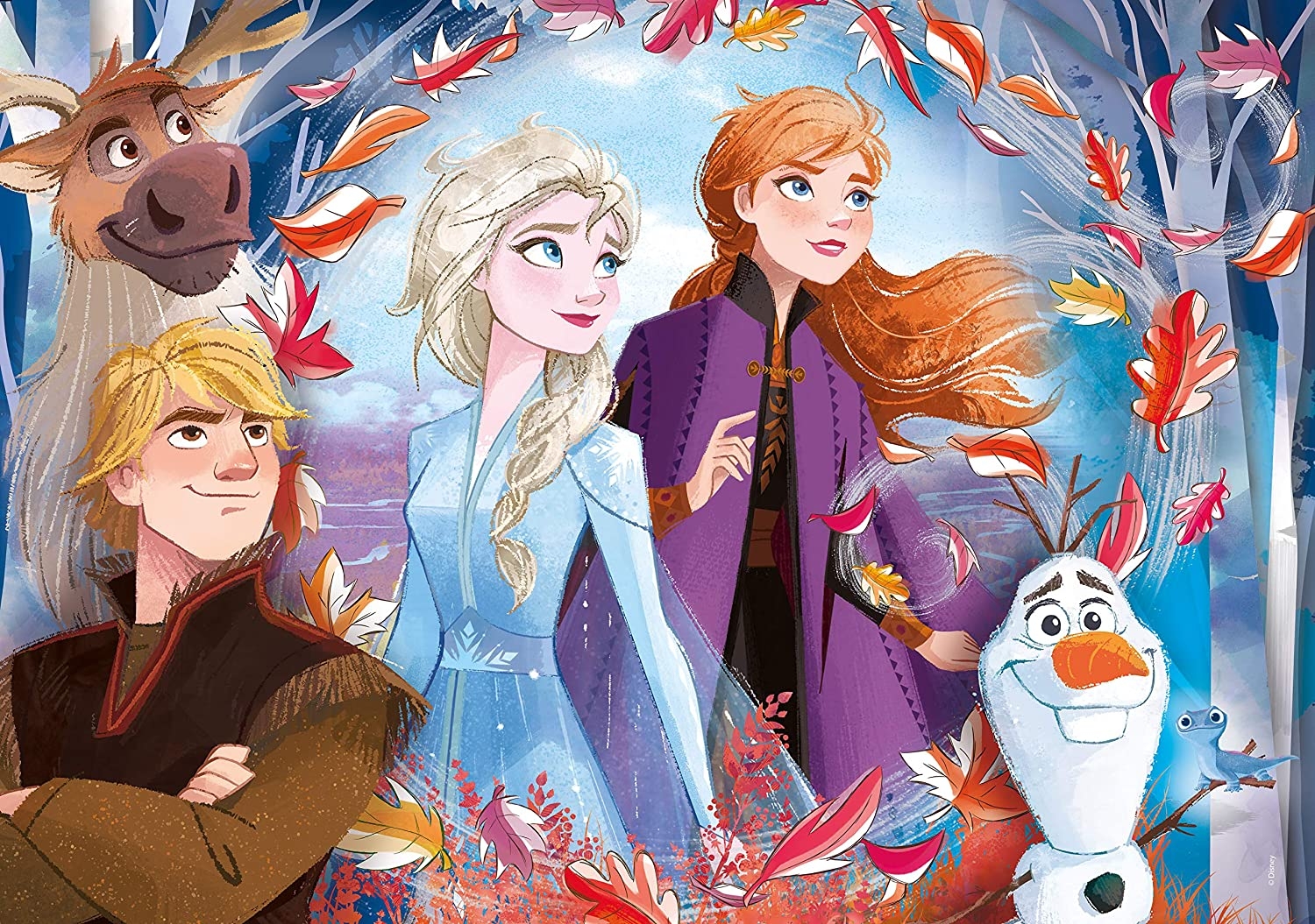 Clementoni - Jigsaw puzzle Disney - Frozen 2 - 60 pieces - Clementoni ...
