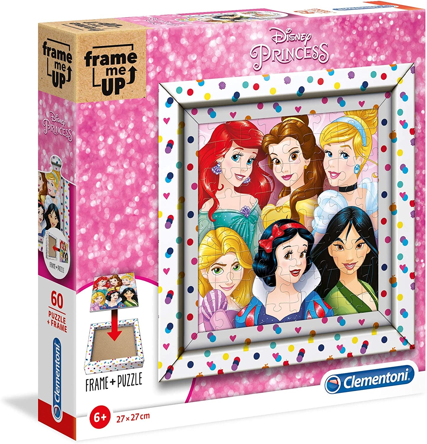 Frame Me Up - Disney Princess - Clementoni - 60 pieces | jigsawp…