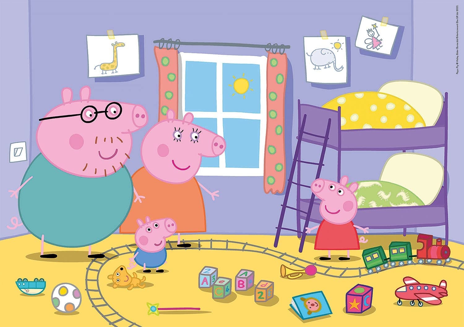 Clementoni - Jigsaw puzzle XXL Pieces - Peppa Pig - 60 pieces ...