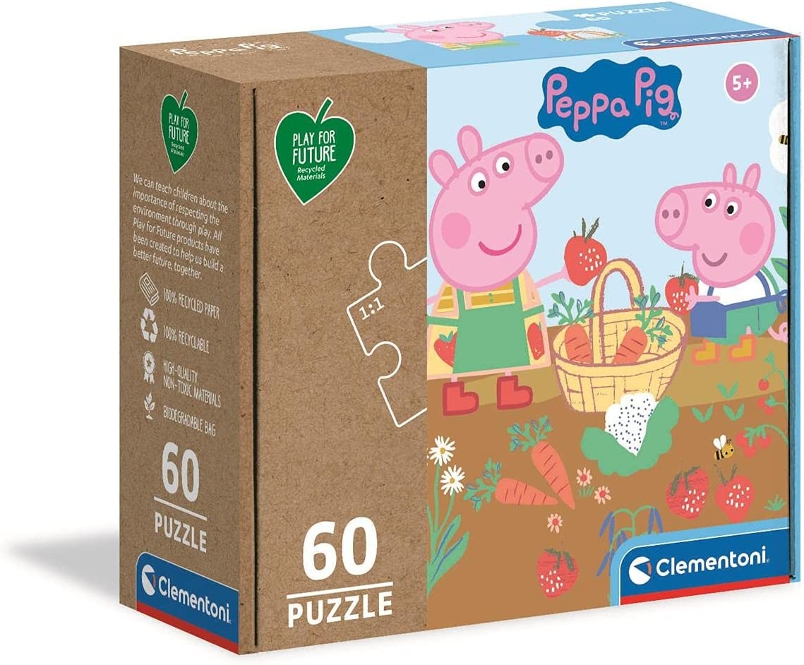Clementoni - Jigsaw puzzle Peppa Pig - 60 pieces - Clementoni-26103 ...