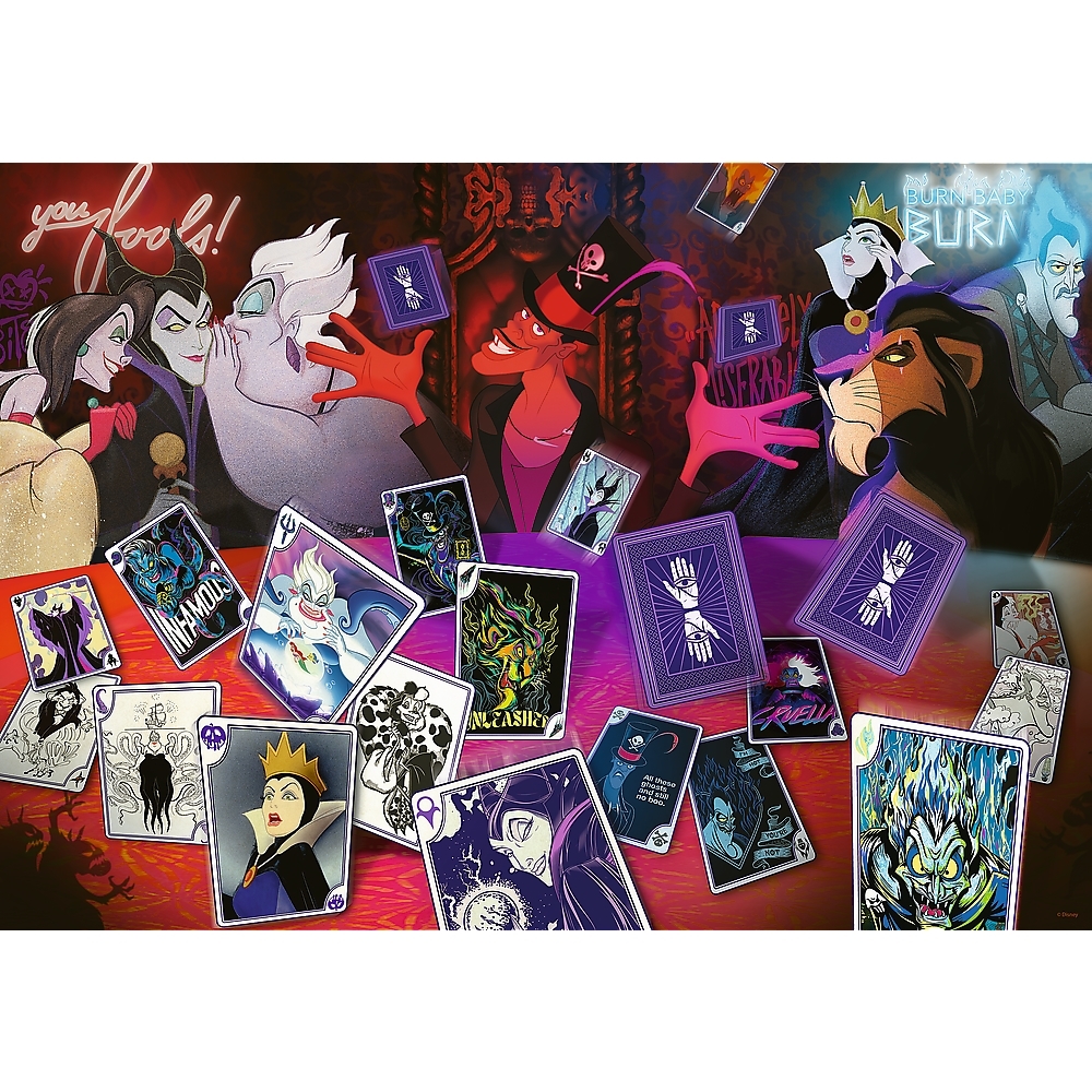 Disney Villains - Trefl - 1000 pieces | jigsawpuzzle.co.uk