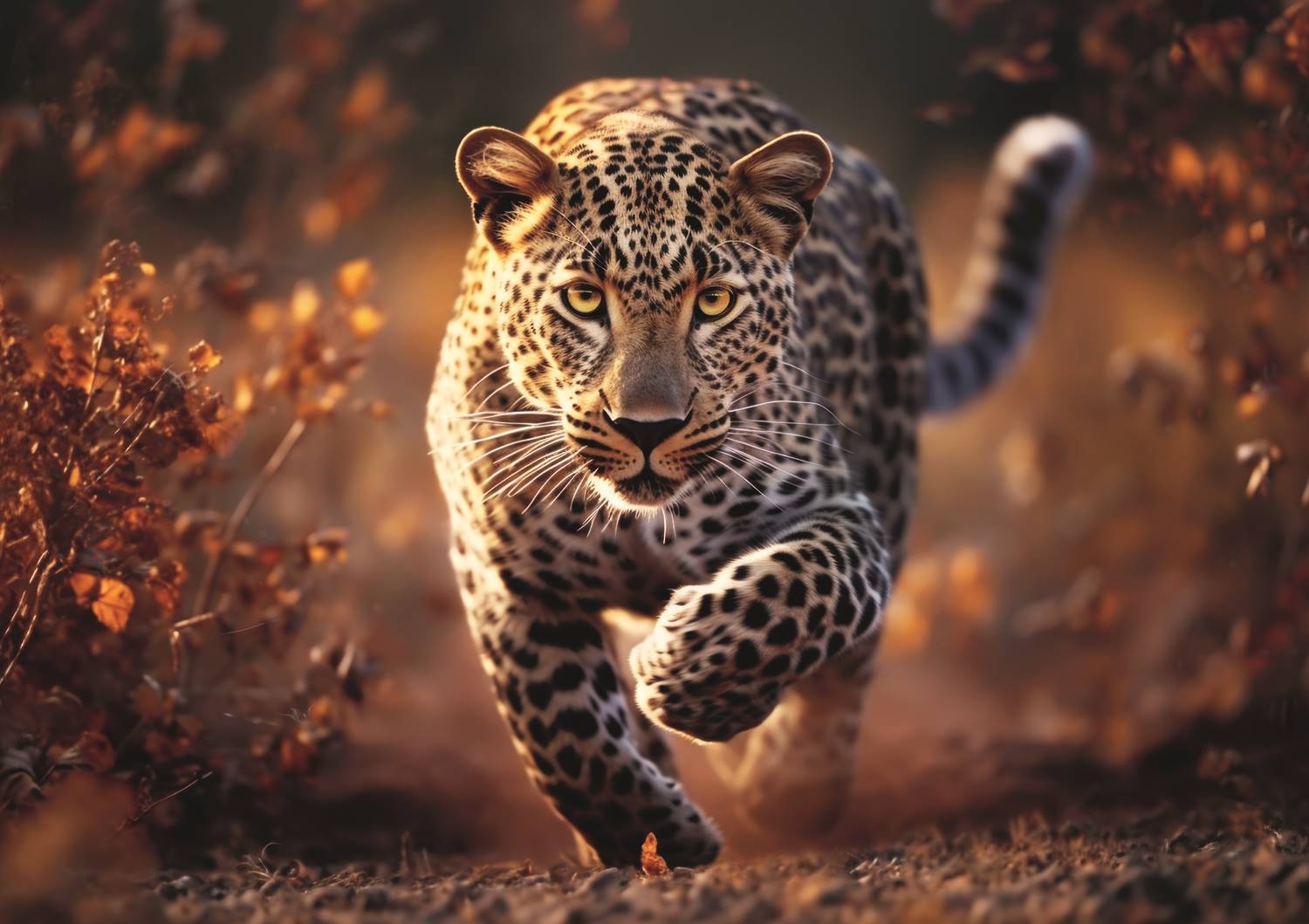 Photo Odyssey: Wild Leopard
