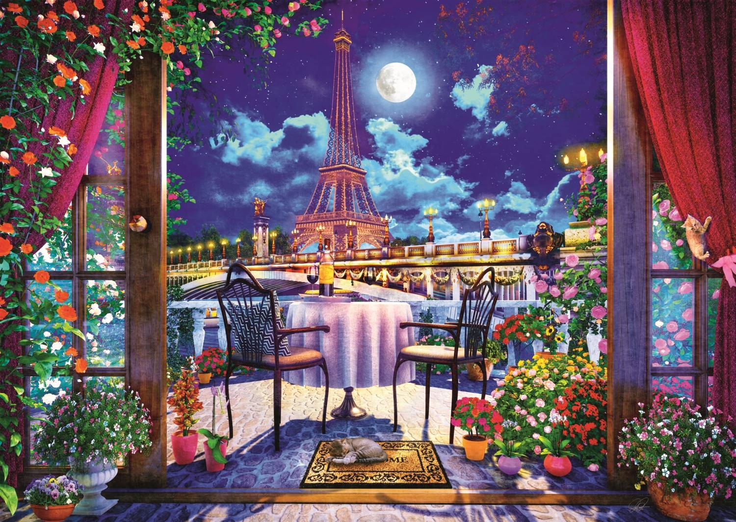 Tea Time: Parisian Moonlight