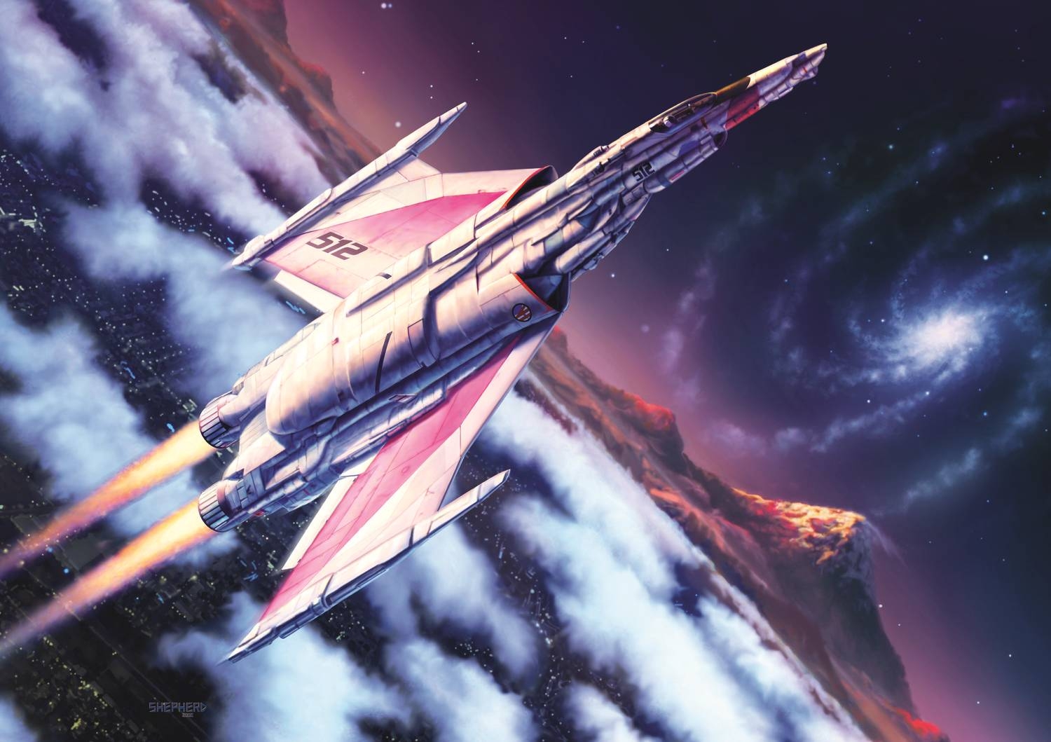 Tea Time: Flight into space