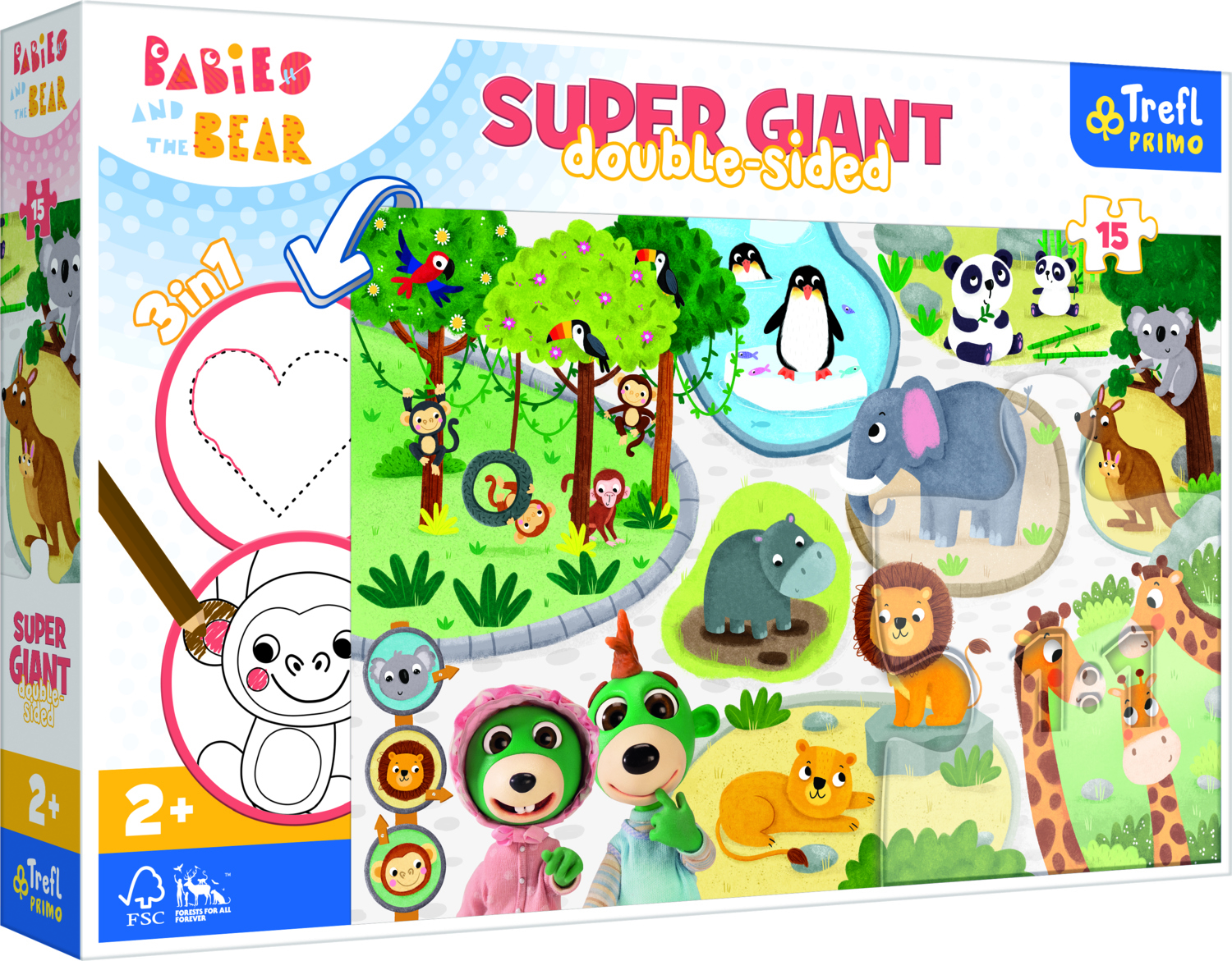 XXL Pieces - At the Zoo