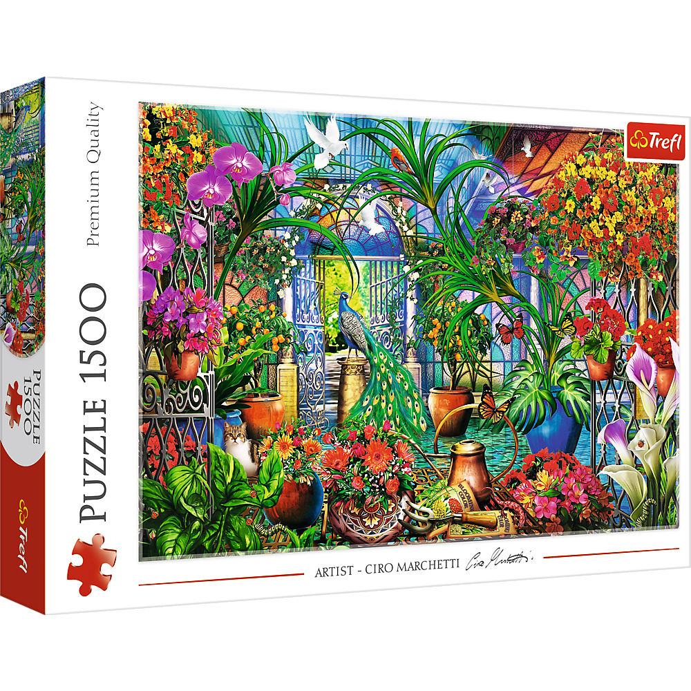 Puzzle Secret Garden - 1500 pièces - Trefl-26188