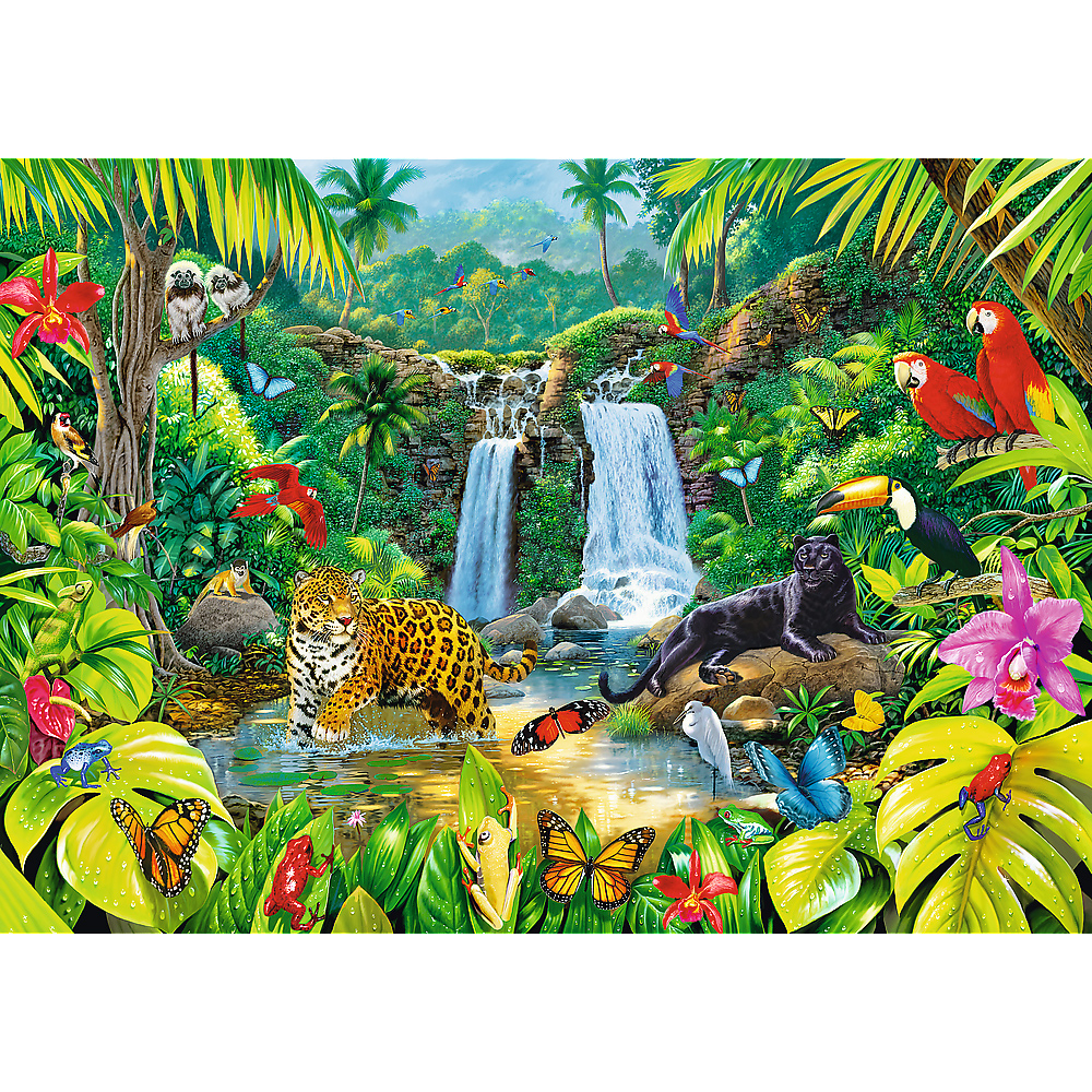 Trefl - Jigsaw puzzle Rainforest - 2000 pieces - Trefl-27104 ...