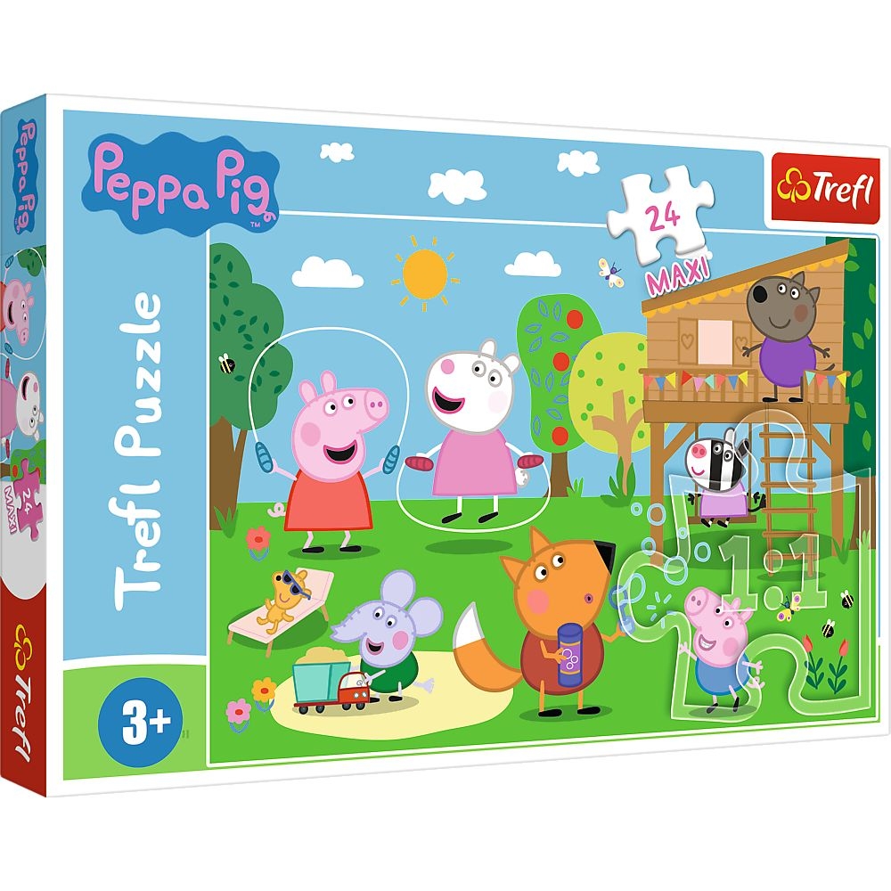 Trefl - Jigsaw puzzle XXL Pieces - Peppa Pig - 24 pieces - Trefl-14342 ...