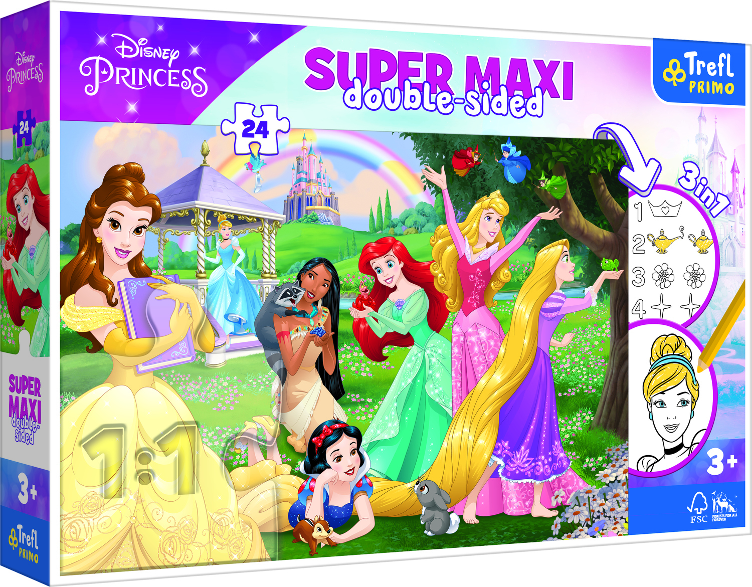 XXL Pieces - Disney Princess - Trefl - 24 pieces | jigsawpuzzle.…