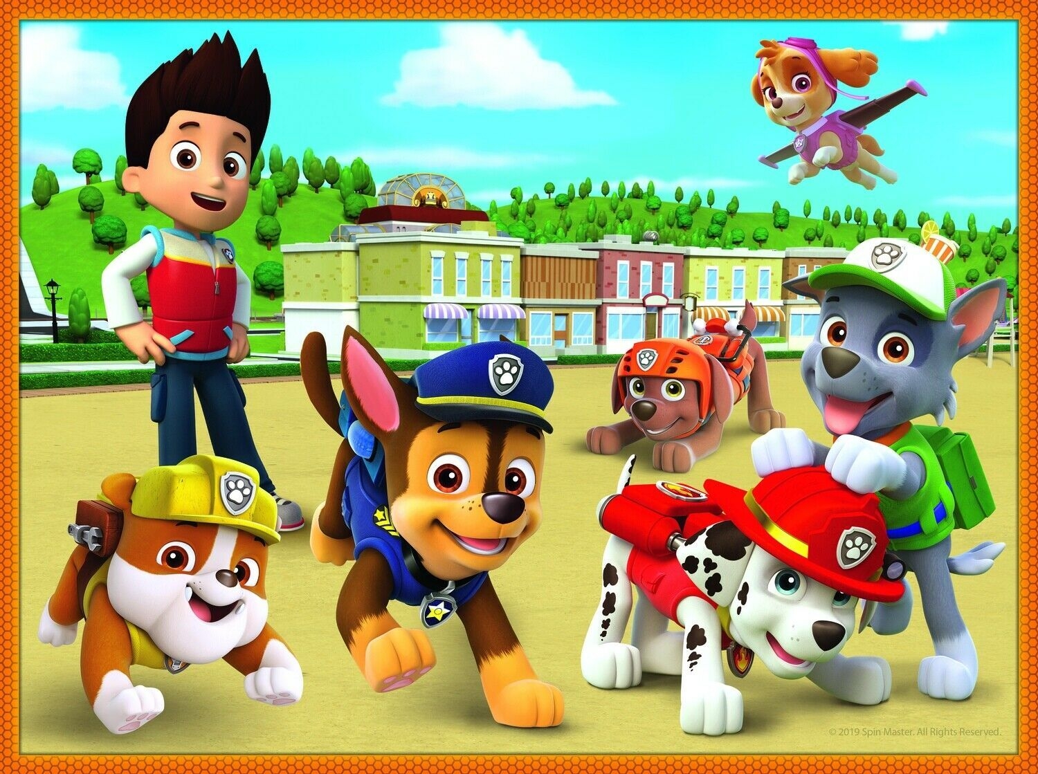 2 Puzzles + Memo - Paw Patrol - Trefl - 30 pieces | jigsawpuzzle…