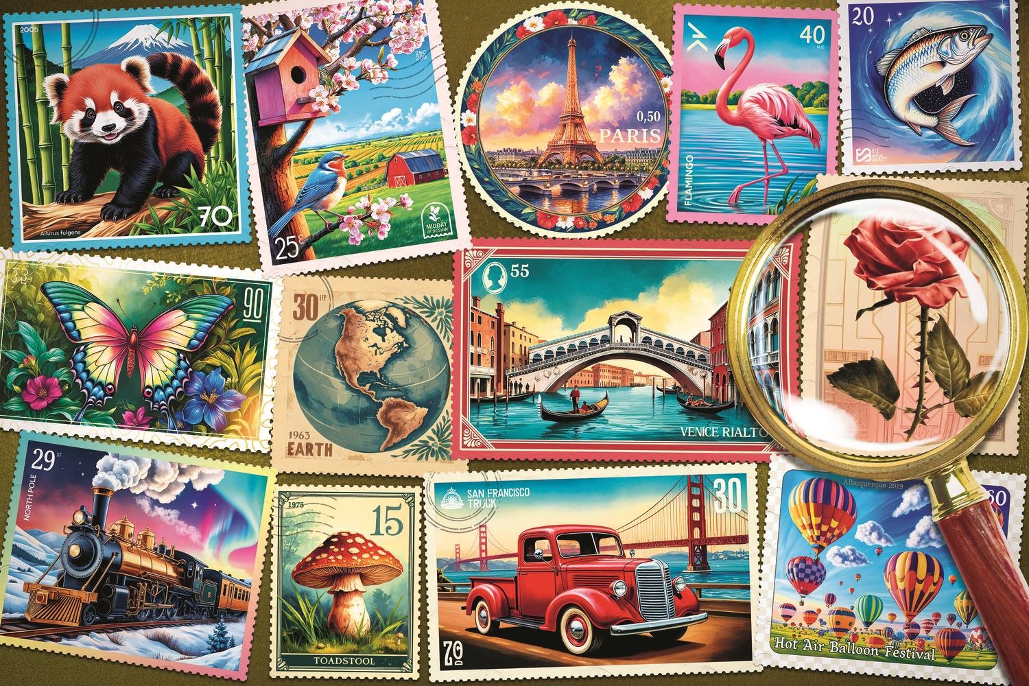 Easy Piece - Postage stamps