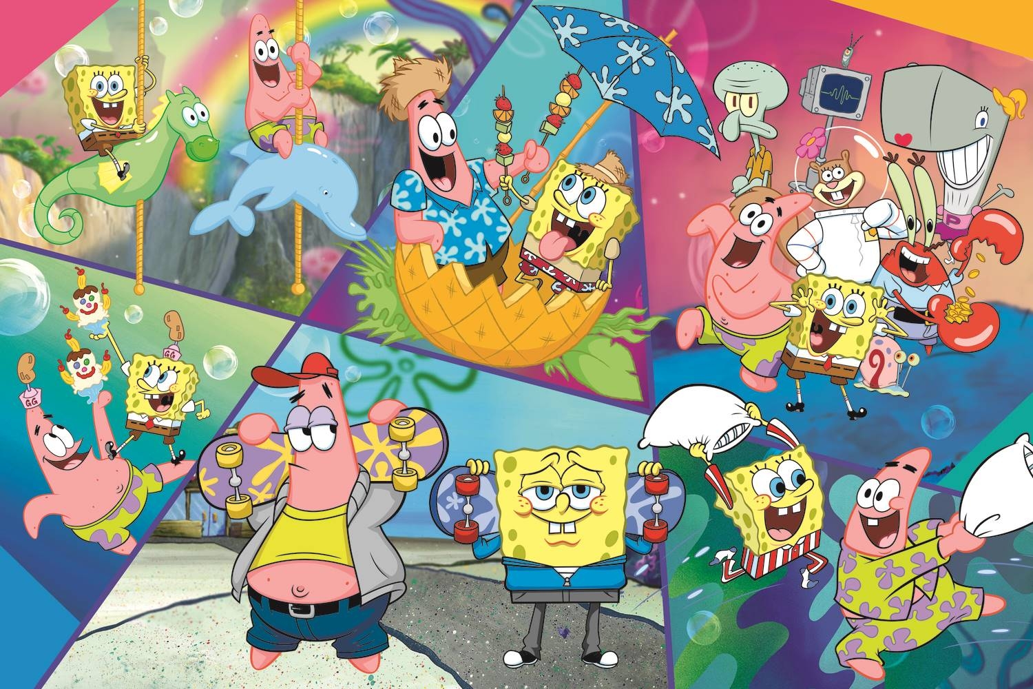 XXL Pieces - SpongeBob in Bikini Bottom - Viacom SpongeBob