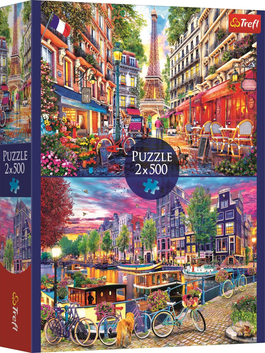 2 Puzzles - European capitals