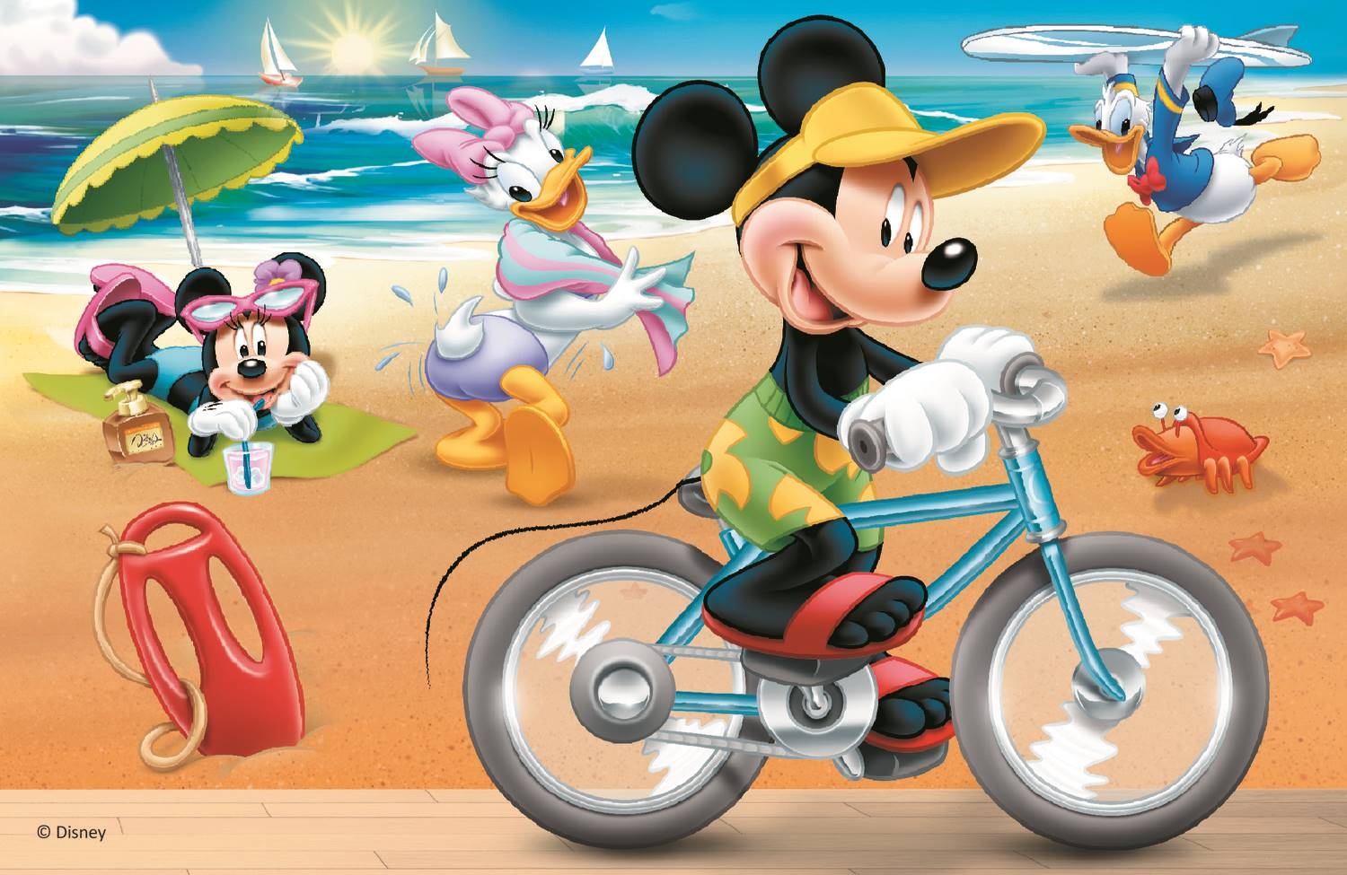 Mini Puzzle - Mickey & Friends - Disney Standard Characters