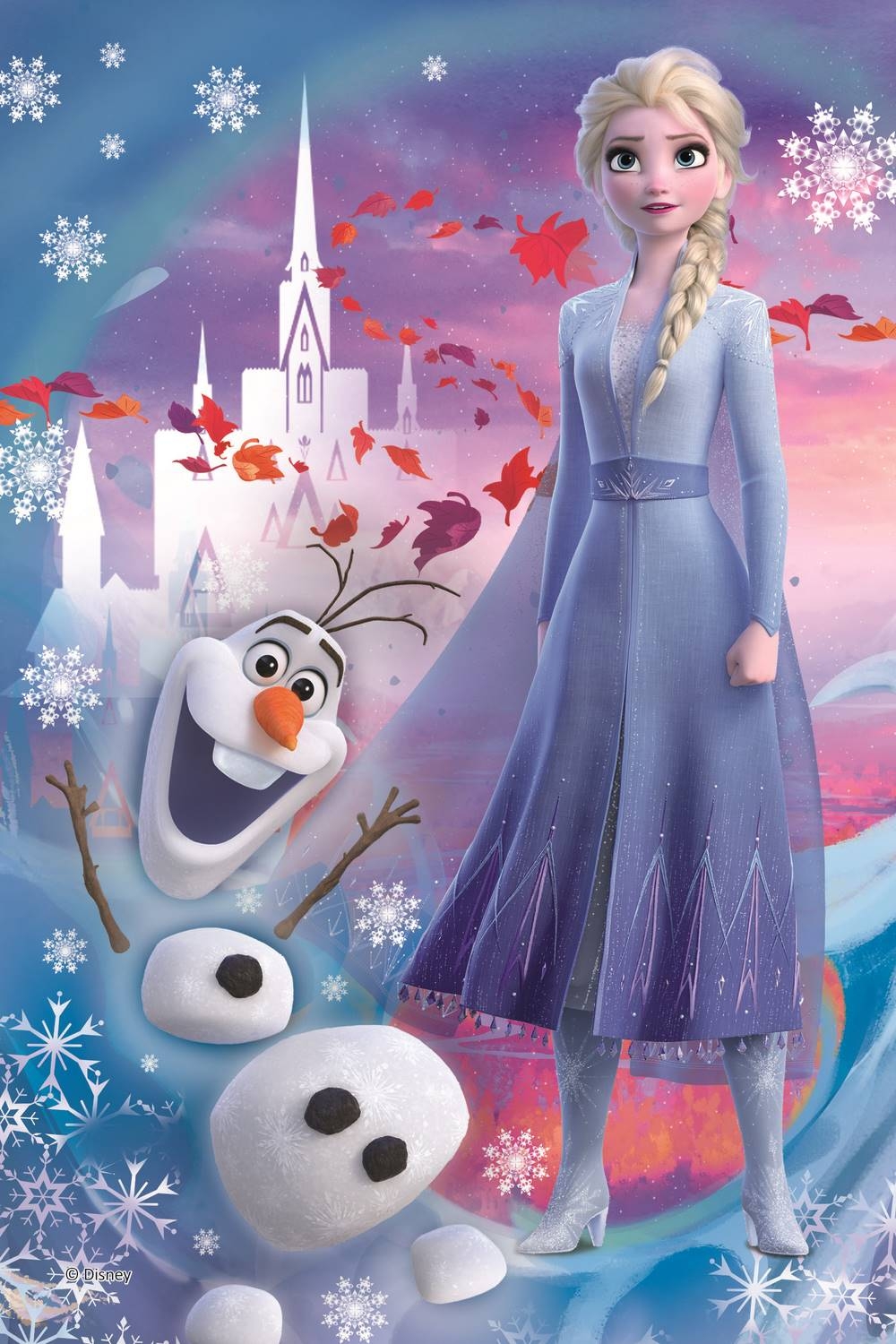 Mini Puzzle - In the world of Anna and Elsa - Disney Frozen II