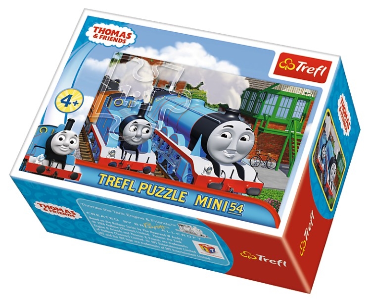Mini Puzzle - Thomas & Friends - Trefl - 54 pieces | jigsawpuzzl…