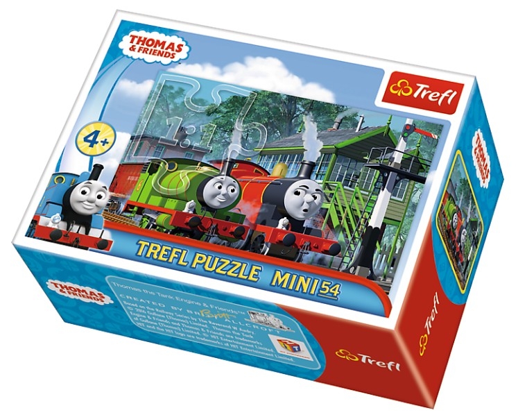 Mini Puzzle - Thomas & Friends - Trefl - 54 pieces | jigsawpuzzl…