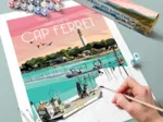 Paint by Numbers - Cap Ferret