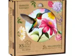 Wooden Puzzle - Hummingbird
