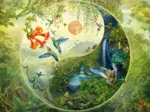 Yin & Yang - In the Forest of Hummingbirds