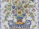Art on Tiles - Floral Vase
