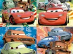 4 Progressive Jigsaw Puzzles - 12 to 25 Pieces - Disney Cars 2