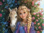Princess With A Horse