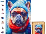 Wooden Puzzle - Gustav Grumpy Bulldog