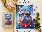 Wooden Puzzle - Gustav Grumpy Bulldog